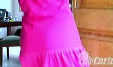 Cute Carla gets bored and performs a sexy dance.