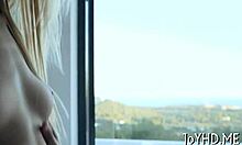 Elegant legal age teen gets impaled on jock, fucking hard.