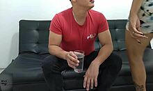 viejo marido no satisface, hijastro me coge duro parte 1