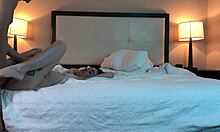 damn, banging this hot tatted petite beauty missionary style! 🔥