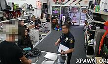 This amateur slut gets her pussy drilled hard