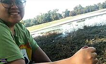 Mamada En El Lago En Publico