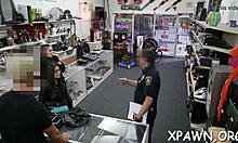 This amateur slut gets her pussy drilled hard