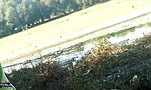 Mamada En El Lago En Publico