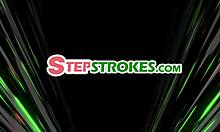 Intensely Recording Stepson Fucking His Whore Girlfriend In Taboo Fantasy