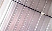 Latina milf visits musician for sexy lingerie sex.