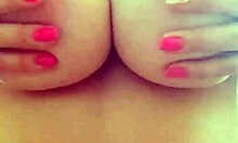 barbie model boobs rough riding in public 😈