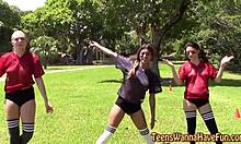 teens get facialized at party