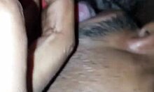 Eating Ebony Pussy Before Bed