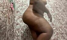 I'm The Ebony Amateur With The Biggest Ass In Brazil Getting Fucked By Monster Cock In Pussy And Ass