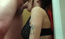 Throat goat takes deepthroat