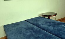 Brazilian milf bent over for interracial massage - anal surprise awaits?