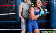 Hot Brunette Teen Wants Hard Dick in Oil