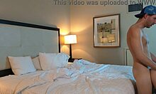 Petite woman fucked doggystyle, bent over rough with tattoos