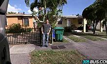 carter cruise hunts dick in miami to fuck hard in public car