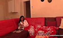 Sublime French MILF's Intense Anal Session Ending In Facial