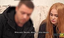 Debt4k Shows Poor Waitress Paying Debts with Wild Russian Sex