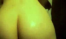 my hot boyfriend chases me in bathroom with hard cock