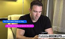 Lucky guy fucks wife's sister!