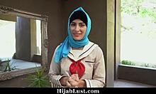 shy middle eastern teen feels excited to ride her coach's monster cock