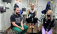 Dude, faceless Channy Crossfire gets blasted with cum by Doctor Tampa!