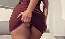 i come home horny from party and use realistic dildo on pussy