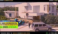 friends hang out outside the bmw in a relaxing way