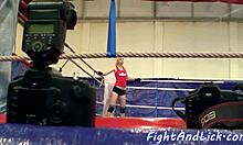 Lesbian babe orally pleasured and fingered nicely