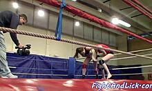 Lesbian babe orally pleasured and fingered nicely