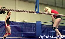 Lesbian babe orally pleasured and fingered nicely