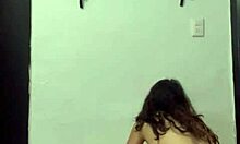 latina amateur slowly opens her tight ass for anal fucking