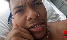 Baianinha wakes early for sneaky big cock in her ass