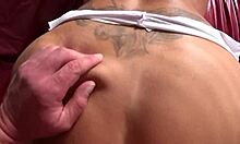 Fucking big ass nurse wife doggystyle till loud cum