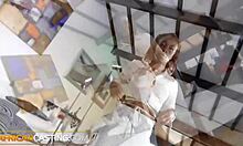 Beautiful Black Babe's Valentine's Audition: Monster Cock Facial or Homemade POV?