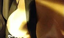 Brazilian Brunette Shows Big Tits In Traffic