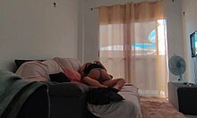 I arrived by surprise and found the maid in the bathroom