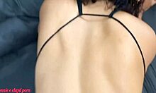 I Caught The Big Ass Girl Giving Cum To Pussy On Red Light!