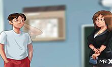 Mature Gets Creampie In Pussy During Summertime Saga Episode 2-13!