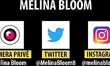 Melina Bloom dominates with her big ass and natural tits. She straps on for hardcore lesbian action in this wild compilation.