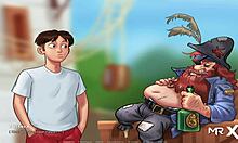 Mature Gets Creampie In Pussy During Summertime Saga Episode 2-13!