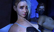 In Projekt Passion, a simple handjob turns into a deepthroat with cum in mouth. Best friend gameplay gets wild on bed.