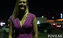 roxy lovette gets rough pov sex with her shaved pussy