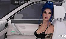 Acting lessons where girlfriend kisses girlfriend in anime style