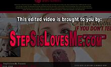 Amateur Stepsis Riding in High Definition POV Scene