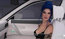 Acting lessons where girlfriend kisses girlfriend in anime style