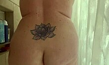 I love washing my big ass and pussy in the shower, feeling so clean and ready.