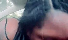 Boyfriend's big cock cumshot in mouth after sucking