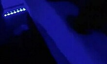 the brunette witch devours men on halloween, captured on homemade camera