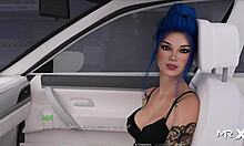 Acting lessons where girlfriend kisses girlfriend in anime style