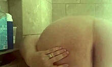 I love washing my big ass and pussy in the shower, feeling so clean and ready.